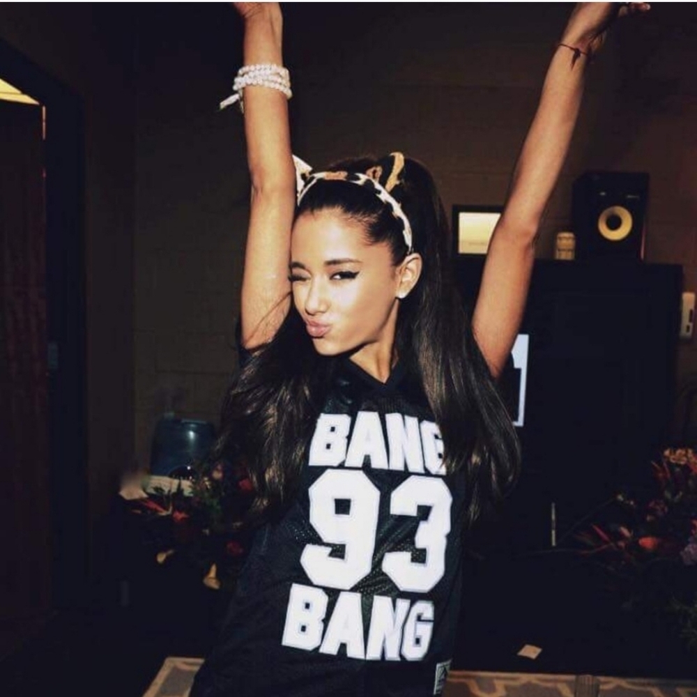 GUC Rare Ariana Grande Merch Jersey Featured in 2016 Music Video Bang Ba…